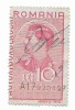 Timbru fiscal - Regele Mihai, 1941 - obliterat, Regi, Stampilat