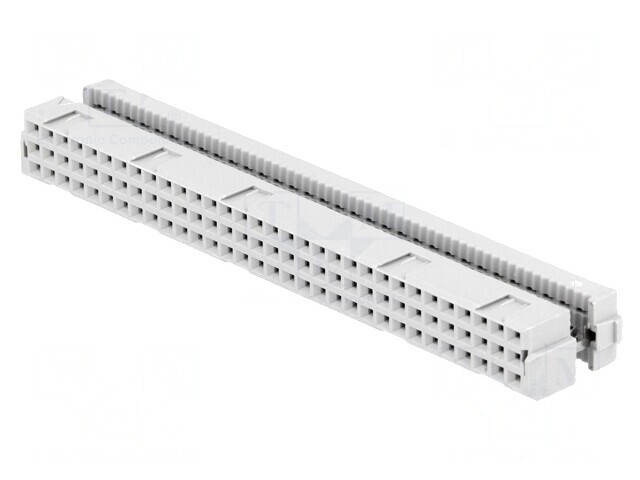 Mufă DIN 41612 tip C mamă 64PIN IDC aurit 1,5A