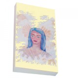 Cumpara ieftin Carnetel de buzunar Inger Albastru Soapta Stelelor, 5 x 8 cm, 100 foi veline, Legare Brosata