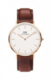 Cumpara ieftin Daniel Wellington ceas Classic 40 St Mawes barbati, culoarea roz