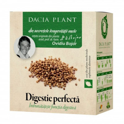 Ceai Digestie Perfecta Dacia Plant 50gr foto