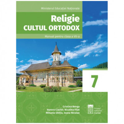 Manual cls. A VII-A. Religie 2019, Cristina Benga, Aurora Ciachir, Niculina Filat, Mihaela Ghitiu, Ioana Niculae foto