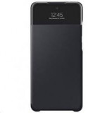 Husa EF-EA725PBE Samsung S-View Galaxy A72 Black, Negru