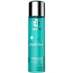 Ulei de Masaj Fruity Love, Efect de Incalzire, Aroma Coacaze Negre cu Lime, 60 ml