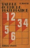 Tabele si formule matematice (Rogai, Editie 1984)