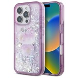 Husa Hello Kitty iPhone 16 Pro Max Hardcase Liquid Glitter 50TH Anniversary Party, HKHCP16XL50PPU, mov