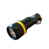 LANTERNA LED Iggy, buton lateral on-off, 100 lumeni, IP44, material ABS+cauciuc, baterie: 2 x tip D (nu sunt incluse) &quot;IGFL-LED-LAMP-02&quot; (timbru verde