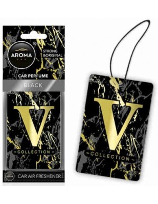 Odorizant auto Aroma Car V-COLLECTION Black foto