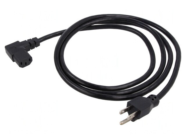 Cablu Alimentare 2m IEC C13 la NEMA 5-15