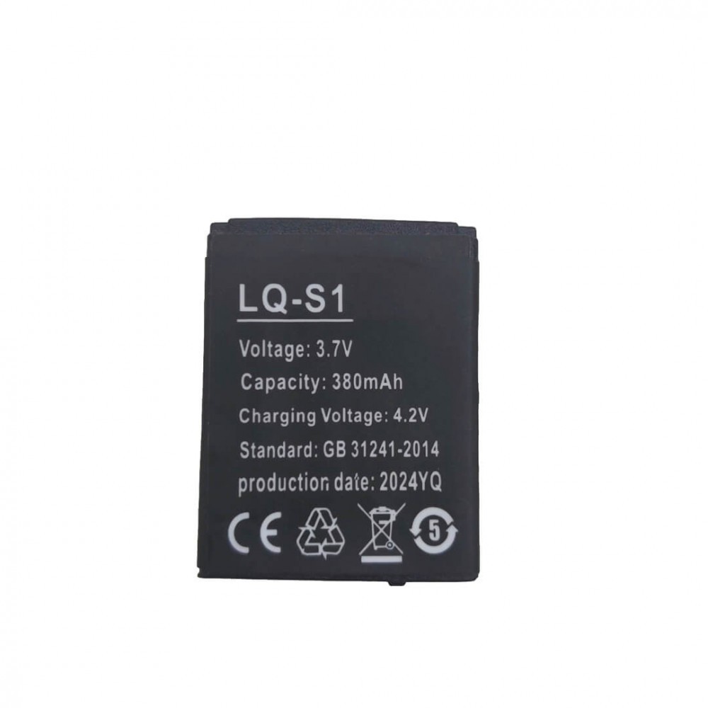 vhbw Batería Compatible con Smartwatch DZ-09, DZ09, FYM-M9, GT-08, GT08