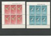 Noua Zeelanda 1959, fauna, pasari, blocuri de 6, Mi. 386/387 MNH, Nestampilat