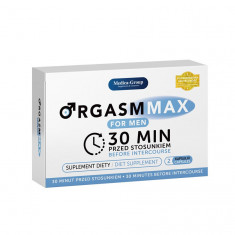 Capsule OrgasmMax Men, Medica Group, pentru potenta, erectii puternice si crestera libidoului barbatilor, 2 buc