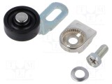 Cap de propulsie rolă plastic &Oslash;20mm PIZZATO ELETTRICA