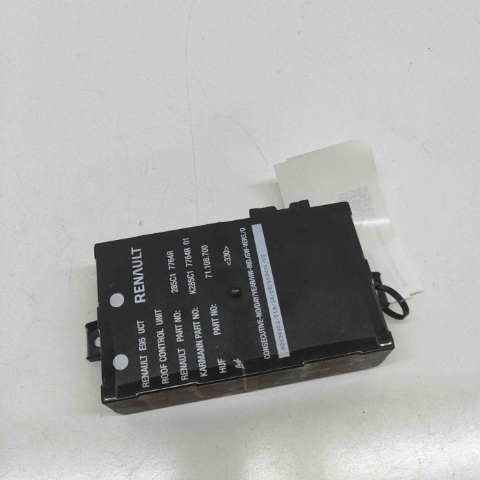 Modul de control trapa RENAULT MEGANE CC EZ0/1_ 2014 OEM: 285C17764R,K285C17764R 31961350