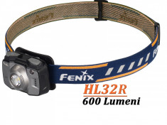 Lanterna Frontala HL32R 600 Lumeni Fenix Albastru foto