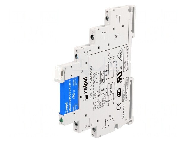 Releu intermediar 24VDC 1A PIR6W-1PS