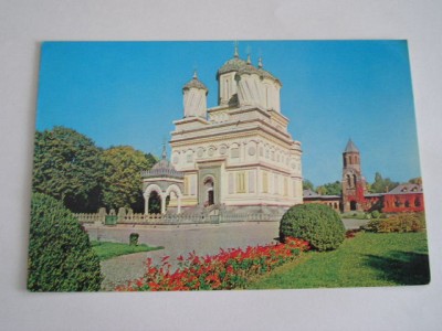 QW25 MS - Carte postala - tematica manastiri - vedere - Manastirea Curtea de Arges 6 foto