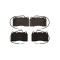 Set Placute frana punte fata SRLine Polonia, Citroen C8 (EA, EB) 2002-2014; Lancia PHEDRA (179); Peugeot 607 (9d, 9u) 1999-2010, 807 (E) 2002-2012,Fi