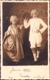 P821 Copii &icirc;n costume de epocă la bal, Turda, 1933