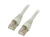 Patch cord S/FTP Cat 6a 0.5m RJ45 - TELEG&Auml;RTNER, ecranat, litat