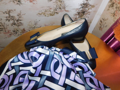 BALLY ELVETIA, pantofi clasici , eleganti , originali masura 6 1/2. esarfa cadou foto
