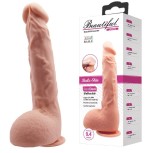 Dildo Realist Beautiful Jason LifeLike Skin, Natural, 25.5 cm