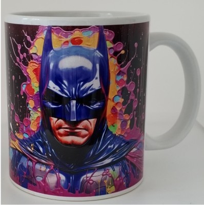 Cana alba personalizata &amp;quot;BATMAN&amp;quot;, INOVATIX&amp;reg;. 330ml foto