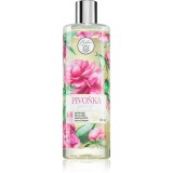 Bohemia Gifts &amp; Cosmetics Flower Line Peony gel de duș pentru corp și păr 400 ml