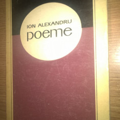 Ion (Ioan) Alexandru (autograf) - Poeme (Editura Eminescu, 1970)