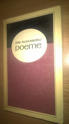 Ion (Ioan) Alexandru (autograf) - Poeme (Editura Eminescu, 1970) foto