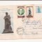 Plic FDC Romania- Statuia lui Gheorghe Lazar din Bucuresti , circulat 1979
