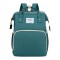 Rucsac Multifunctional pentru Mamici, Cyrax, cu Patut Pliabil si Baza de Schimbat, Rezistent la Apa, Capacitate Mare, Usor, Compartimente Multiple, Bu
