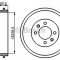 Tambur frana PEUGEOT 406 (8B) (1995 - 2005) BOSCH 0 986 477 060