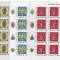 INSEMNE HERALDICE ROMANESTI,SET MINICOLI DE 16 TIMBRE,2008,Lp.1816,MNH,ROMANIA.