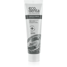 Ecodenta Expert Triple Force pastă de dinți fără fluor cu efect triplu 100 ml