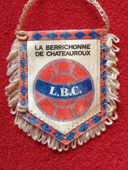 Fanion fotbal - LA BERRICHONNE de CHATEAUROUX (Franta)