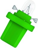Set 10 Becuri Bord OSRAM B8.5D Verde Lime 12V 2W Original Iluminare Auto
