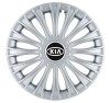 Set 4 Capace Roti, potrivite jantelor de R14, pentru Kia, model dino cromat, Autohelix MSA
