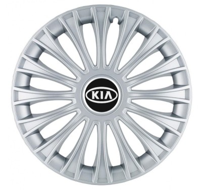Set 4 Capace Roti, potrivite jantelor de R14, pentru Kia, model dino cromat foto