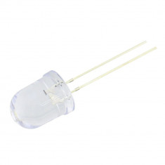 LED 5mm, 12V, galben, rotund - 402666 foto