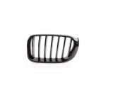 Grila radiator Bmw X3 (F25), 03.2014-08.2017; X4 (F26), 08.2014-05.2018, montare fata, stanga, Negru lucios, RapidAuto