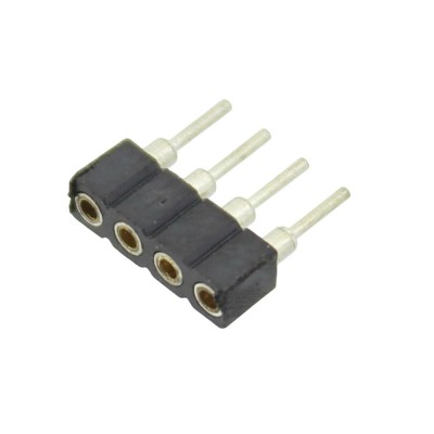 Conector 4 pini, pas pini 2mm, CONNFLY, DS1002-02-1x4BT1F6, T276369 foto