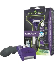 Trimmer profesional Furminator pisici, blana scurta - M L foto
