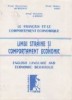 Limbi straine si comportament economic
