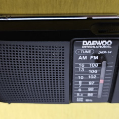 RADIO DAEWOO INTERNATIONAL DRP 14 FUNCTIONEAZA AM-FM .