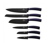 Set de cutite 6 piese Purple Berlinger Haus BH 2559