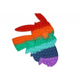 Jucarie antistres din silicon flippy, pop it now and flip it ,pikachu ,multicolor