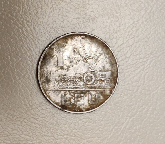 Rom&acirc;nia - 1 leu (1966) monedă s148
