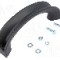 Maner poliamida, 140mm, neagra, MENTOR - 3212.1200