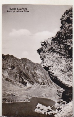 bnk cp Muntii Fagaras - Lacul si cabana Balea - circulata foto